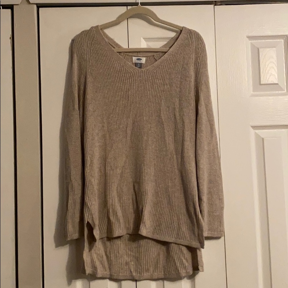 Tan sweater